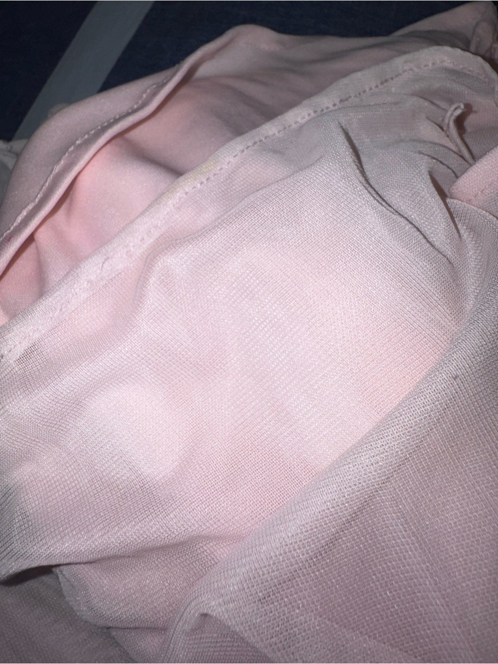 Azazie One-Shoulder Pale Pink Evening Gown - Picture 10 of 10